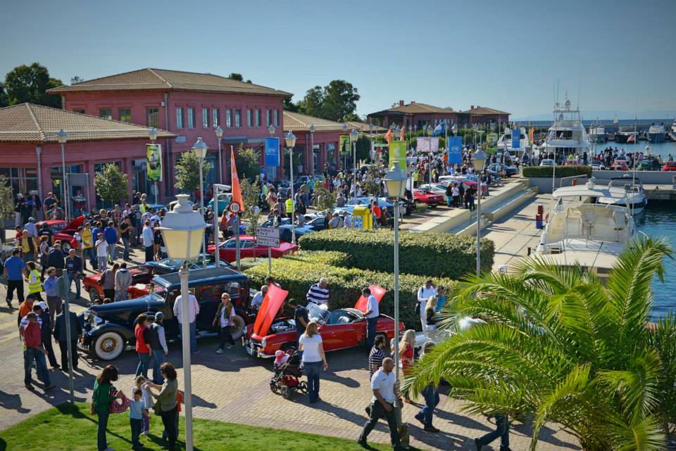 Concours d'Elegance in Flisvos marina in Athens, Greece