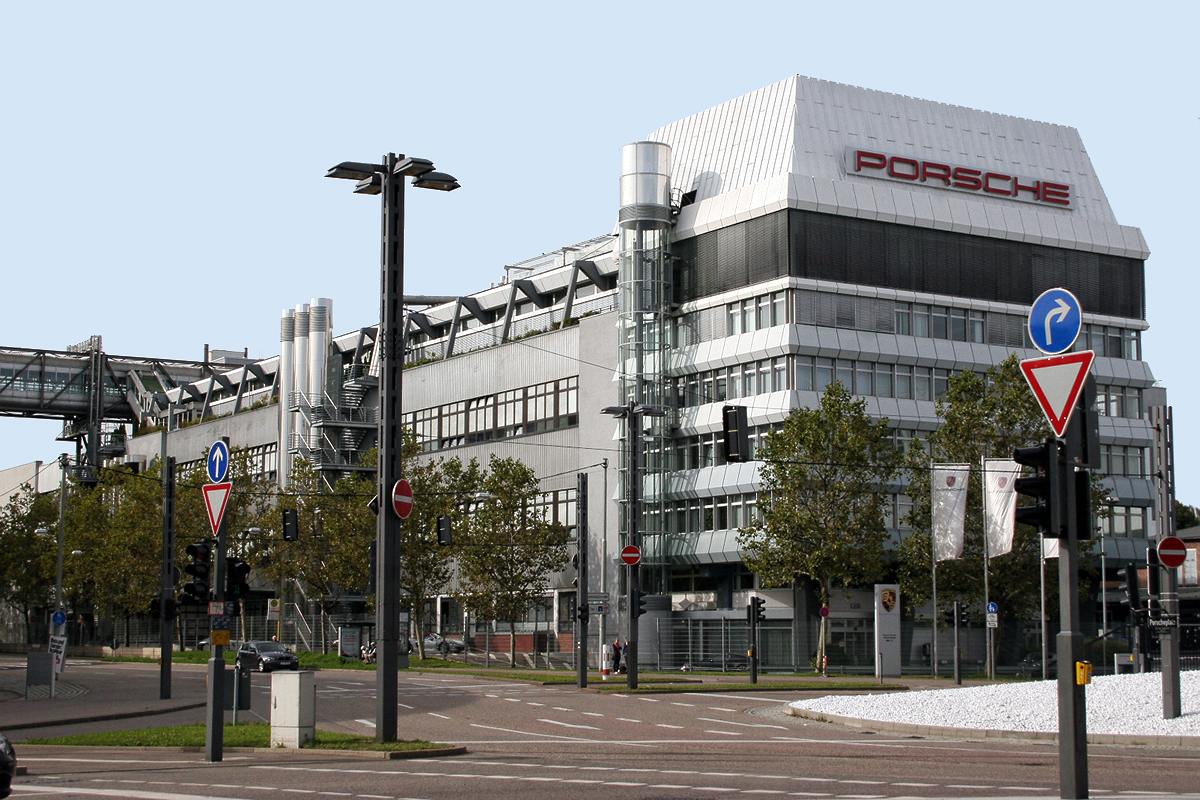 Porsche's Zuffenhausen factory in Stuttgart