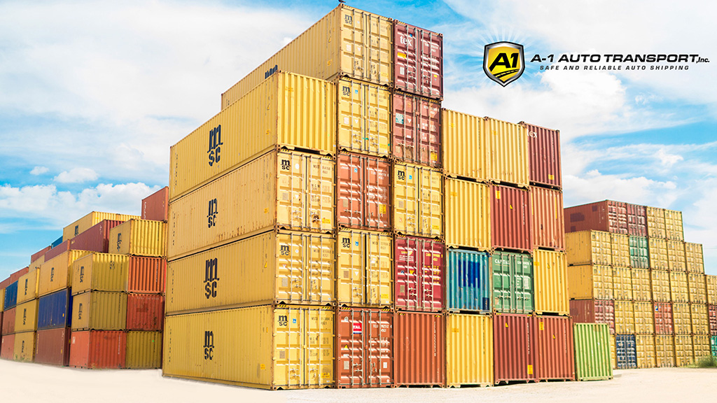 Car shipping container