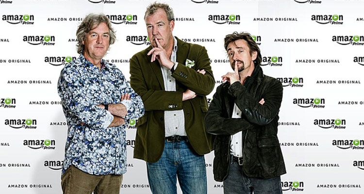 Clarkson, Hammond and May sign on Amazon Prime TV