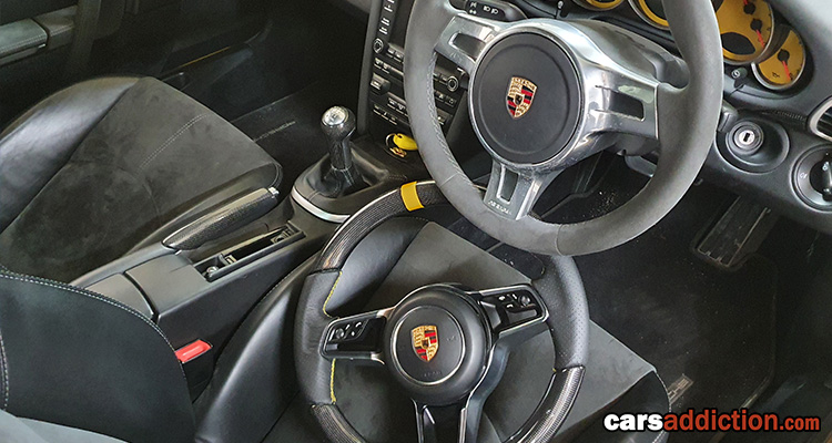 Porsche 997 Retrofit Steering Wheel Installation