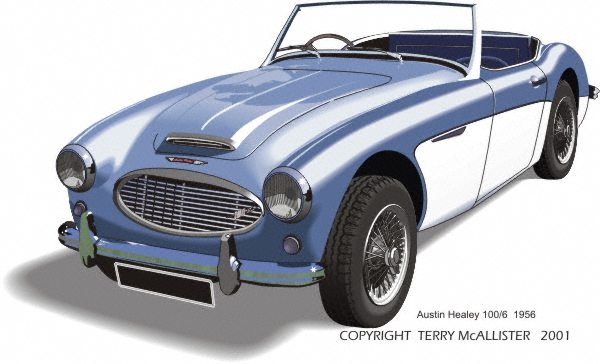 1956 Austin Healey 100-6