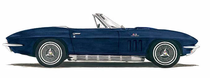1963 Chevrolet Corvette Sting Ray Convertible
