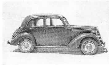 1937 Fiat 1100 B