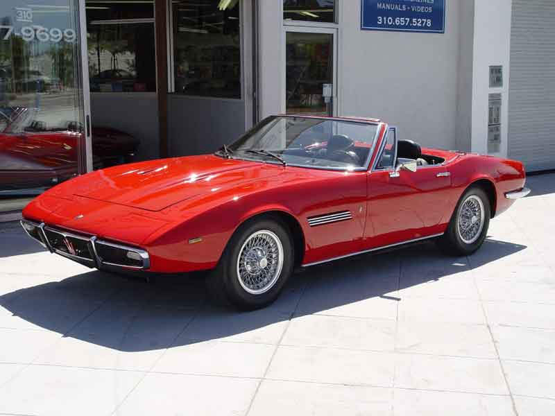 1967 Maserati Ghibli Convertible
