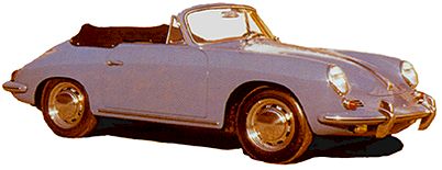 1963 Porsche 356 C Cabriolet