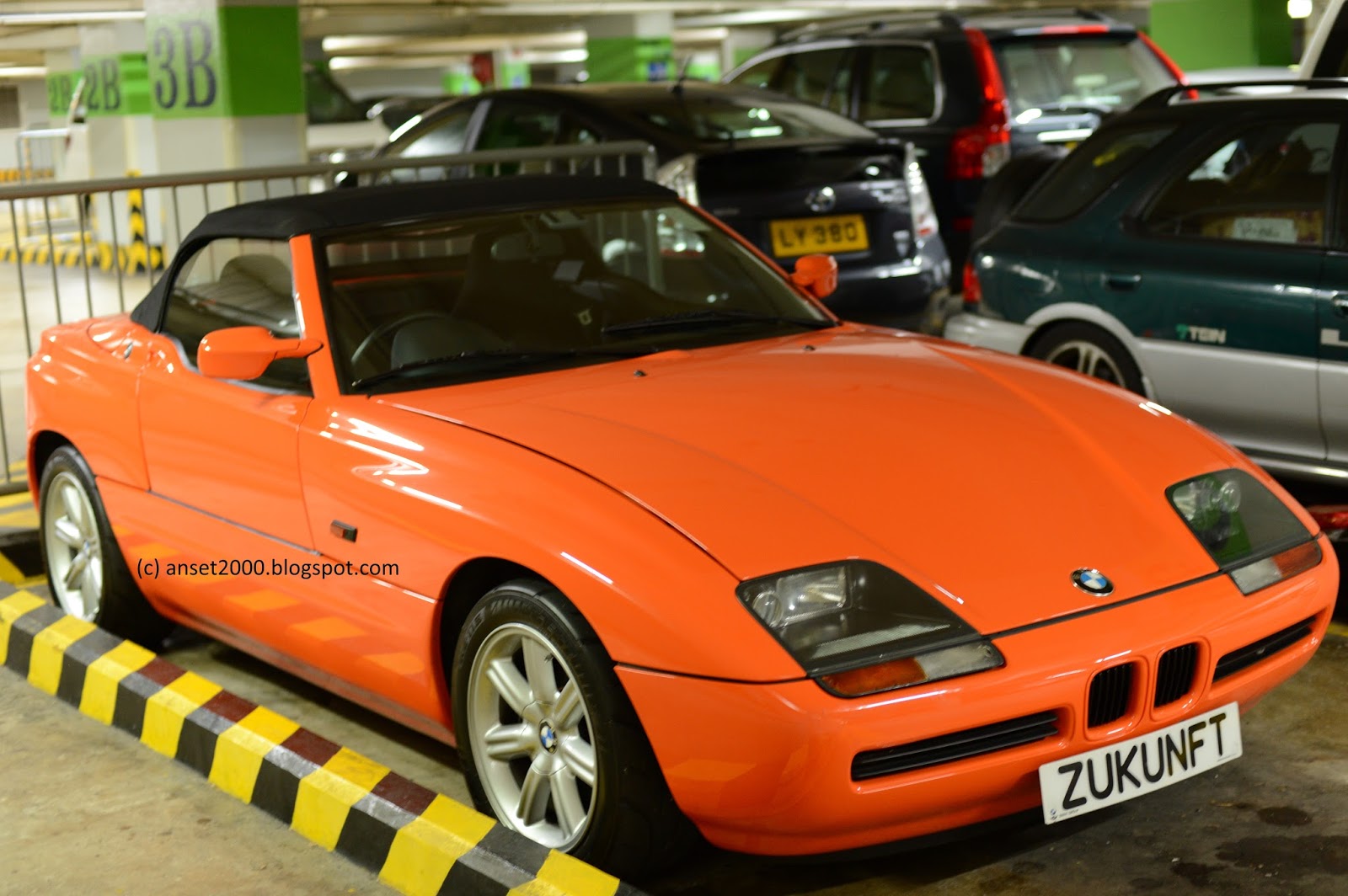 OEM Color Codes for BMW Z1