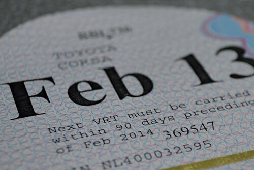 Maltese Road Licence